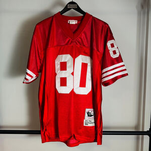 Men's Mitchell Ness San Francisco 49ers Rice Jersey size 50